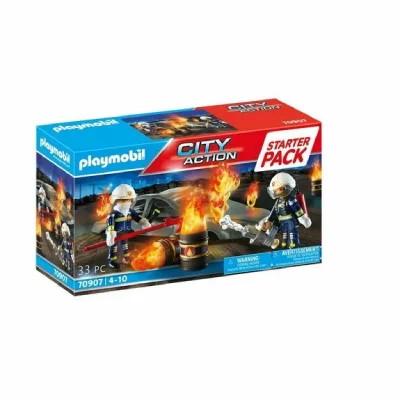 70907 Playmobil Pompiers et incendie 