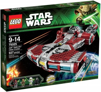 75025 Jedi Defender Class Cruiser, Lego Star Wars 