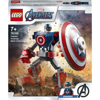 76168 l'armure robot de captain america