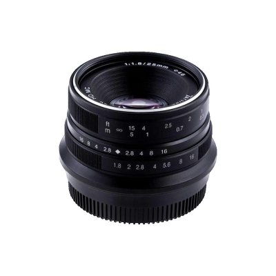 7ARTISANS  25mm f/1.8 Micro 4/3 Noir