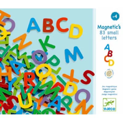 DJECO 83 small letters Multicolore 