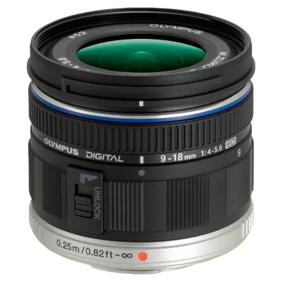 OLYMPUS 9-18mm f/4-5.6 Monture Micro 4/3 (MFT)