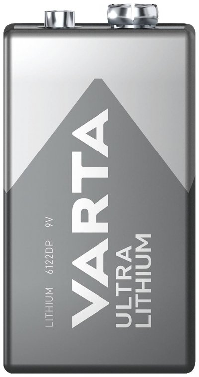VARTA 9 v lithium  (6122) 1-bl 1200mah