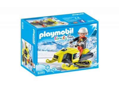 9285 motoneige, playmobil family fun