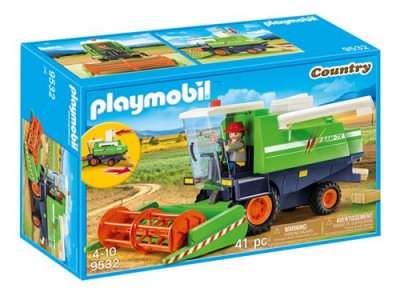 9532 Agriculteur Et Faucheuse Playmobil