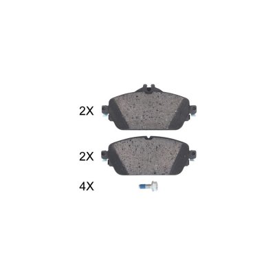 A.B.S.  Jeu de plaquettes de frein avant 35069 MERCEDES-BENZ CLASSE C
