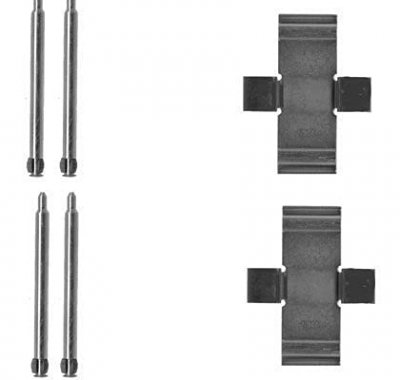 A.B.S. ALL BRAKE SYSTEMS BV. A.B.S. Kit d'accessoires (plaquette de frein) 1039Q PORSCHE 911