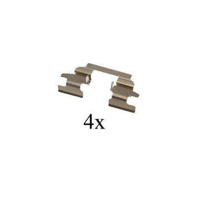 A.B.S. ALL BRAKE SYSTEMS BV. A.B.S. Kit d'accessoires (plaquette de frein) 1625Q NISSAN X-TRAIL