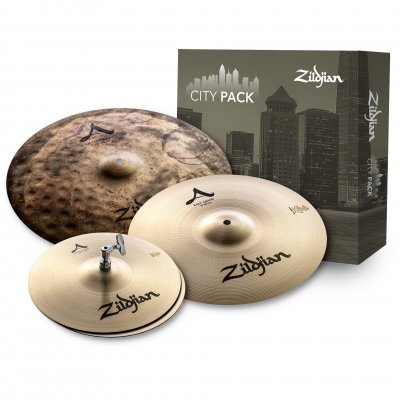 ZILDJIAN A City Pack set de cymbales (12, 14, 18 pouces)