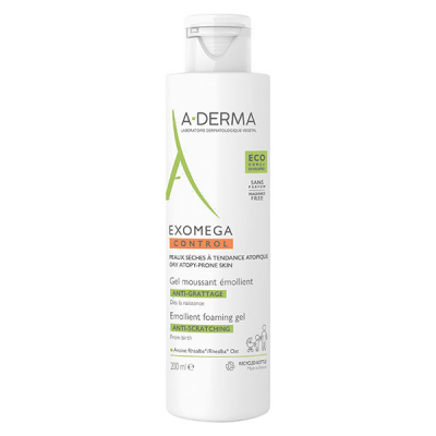 A DERMA A-Derma Aderma Exomega Gel Moussant &Eacute;mollient 200 ml - Flacon 200 ml