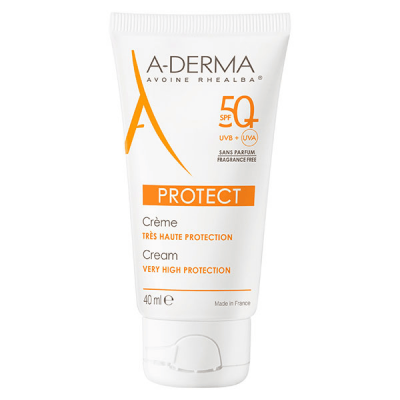 A DERMA A-Derma Protect Cr&egrave;me Sans Parfum SPF50 40 ml