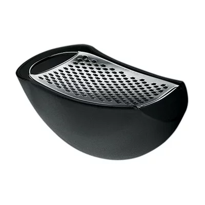 ALESSI A di  - R&acirc;pe &agrave; fromage avec bo&icirc;te Parmenide, noir