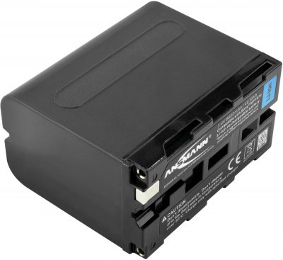 ANSMANN A-Son NP-F970 Batterie pour appareil photo Remplace laccu dorigine NP-F970 7.4 V 6600 mAh