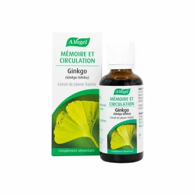A.VOGEL A. Vogel Ginkgo Extrait de plante fra&icirc;che A Vogel Bioforce 50ml