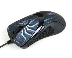 A4TECH  Anti-vibrate Laser Gaming Mouse Xl-747h Souris Usb Type-a 3600 Dpi