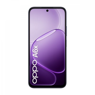 OPPO A6x Smartphone 4G Dual SIM 6.75"" 120Hz 4GB RAM 128GB Android 15 Batteria 6100mAh Viola