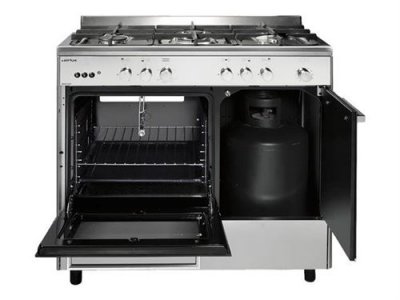 AIRLUX AA9PCGIX2 Butamax - Butanette 90cm Gaz noir inox