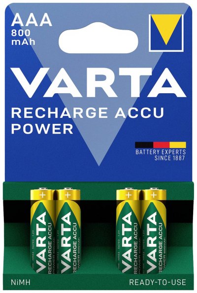 VARTA Aaa 800mah nimh 4-bl  (56703) rtu