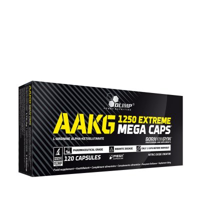 OLIMP SPORT NUTRITION AAKG eXtreme 1250 Mega Caps - Olimp Supplements - 120 G&eacute;lules