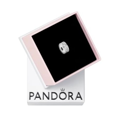 PANDORA Abalorio Clip  791817CZ Mujer Plata Circonitas