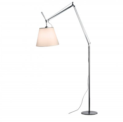 ARTEMIDE Abat-jour lampe TOLOMEO MEGA parchemin de soie &Oslash;42 cm Marron 