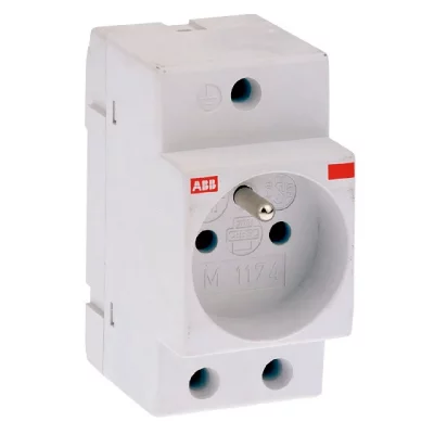 ABB  T200660 Prise modulaire M 1174 2 p&ocirc;les + terre
