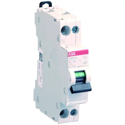ABB  Disjoncteur modulaire phase plus neutre (PH/N) 16 A