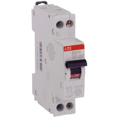 ABB  Disjoncteur modulaire phase plus neutre (PH/N) 32 A