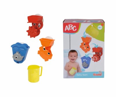 GENERIQUE ABC- Jouet pour Le Bain, 104019578, Multicolore
