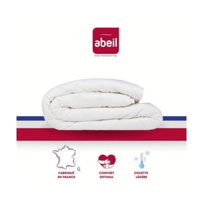 ABEIL  Couette l&eacute;g&egrave;re NUAGE de DOUCEUR 140x200 cm blanc