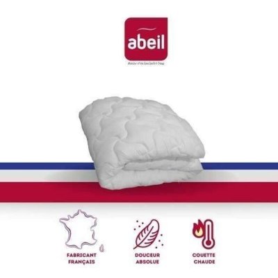 ABEIL  Microfibre Couette Douceur Absolue Tr&egrave;s Chaude 220 x 240 cm