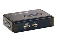 GENERIQUE Abi Diffusion Pocket switch KVM VGA/USB 2 Ports avec cables