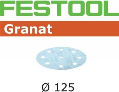 FESTOOL Abrasifs  STF D125/8 P1200 GR - Boite de 50 - 497181