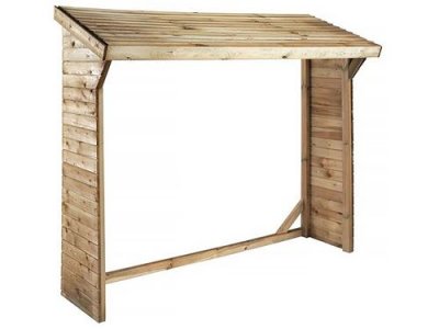  Abri b&ucirc;ches - 1.05 m&sup2; - 2.10 x 0.50 x 1.8 m- 2 St&egrave;res