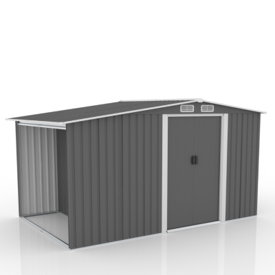 CONCEPT USINE Abri de jardin 6.87m2 avec abri b&ucirc;ches vosges 