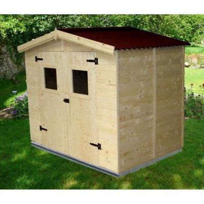 HABRITA Abri de jardin en bois 5.04 m2, Foresta