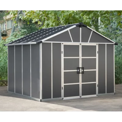 PALRAM Abri de jardin en r&eacute;sine YUKON - 7.9 m&sup2; - sans plancher