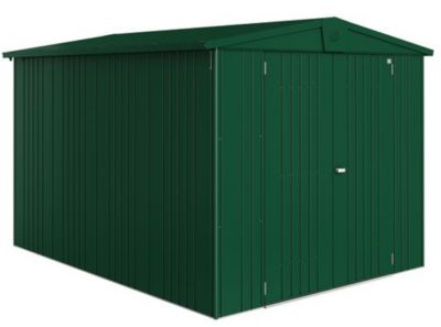 BIOHORT Abri de jardin Europa - M&eacute;tal - Vert fonc&eacute; - T6