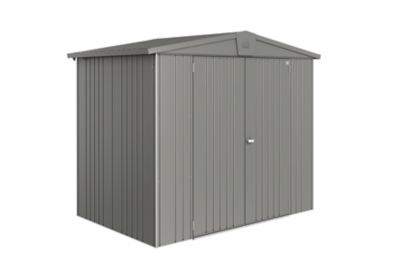 BIOHORT Abri de jardin m&eacute;tal 3,8 m&sup2; Ep. 0,53 mm Europa 3  gris