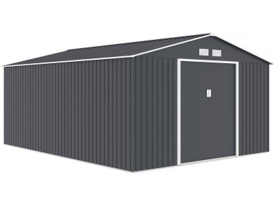 HABITAT ET JARDIN Abri de jardin m&eacute;tal ""Vegas""- 15 m&sup2;