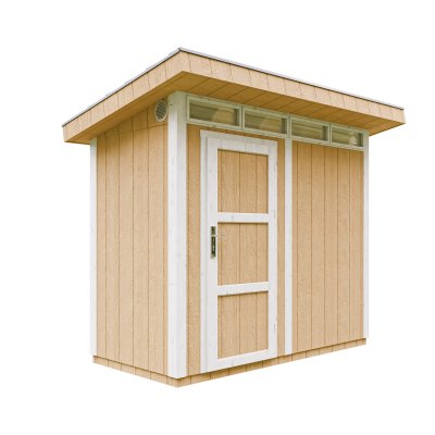 TIMBELA Abri de Jardin Qualit&eacute; Premium 3m&sup2;/L161xL294xH239 cm -  M901-HARVEST HONEY