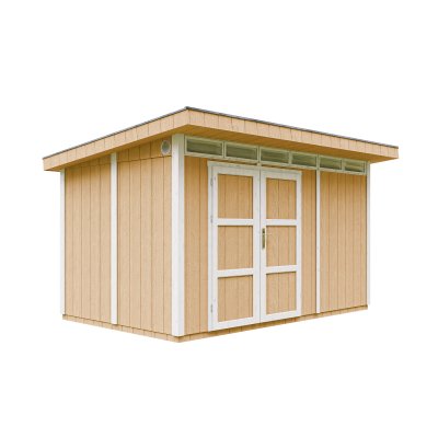 TIMBELA Abri de jardin qualit&eacute; premium 9m&sup2; l412xl279xh237 cm - jaune