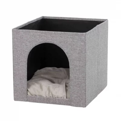 TRIXIE Abri ella pour &eacute;tag&egrave;res 33 &times; 33 &times; 37 cm, gris