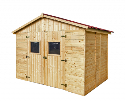 HABRITA Abri en panneaux 5.41 m&sup2; sans plancher  - ed2820.02 -