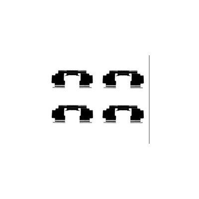 A.B.S. ABS 1276Q kit d'accessoires de plaquette de frein