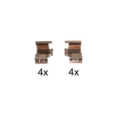 A.B.S. ABS 1298Q kit d'accessoires de plaquette de frein
