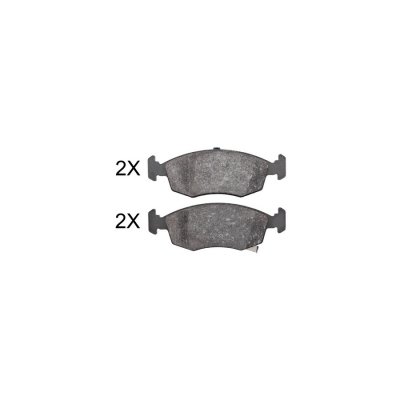 A.B.S. ABS All Brake Systems 37901 Kit de plaquettes de frein, frein &agrave; disque