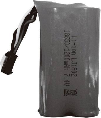 ABSIMA  Batterie pour mod&eacute;lisme (Li-ION) 7,4 V 1200 mAh