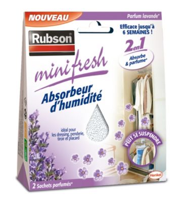 RUBSON Absorbeur d'humidit&eacute;  Minifresh placard, 2 m&sup2;