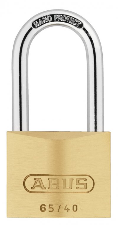ABUS  04775 65/40 Cadenas en Laiton 40 mm avec anse 40 mm